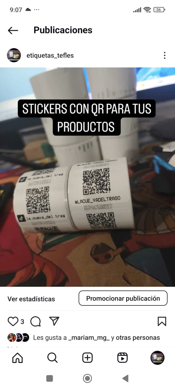 Etiquetas con código QR en Costa Rica
